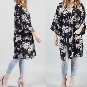 Spiritual Gangster One Size Super Soft Kimono Robe Athleisure Loungewear